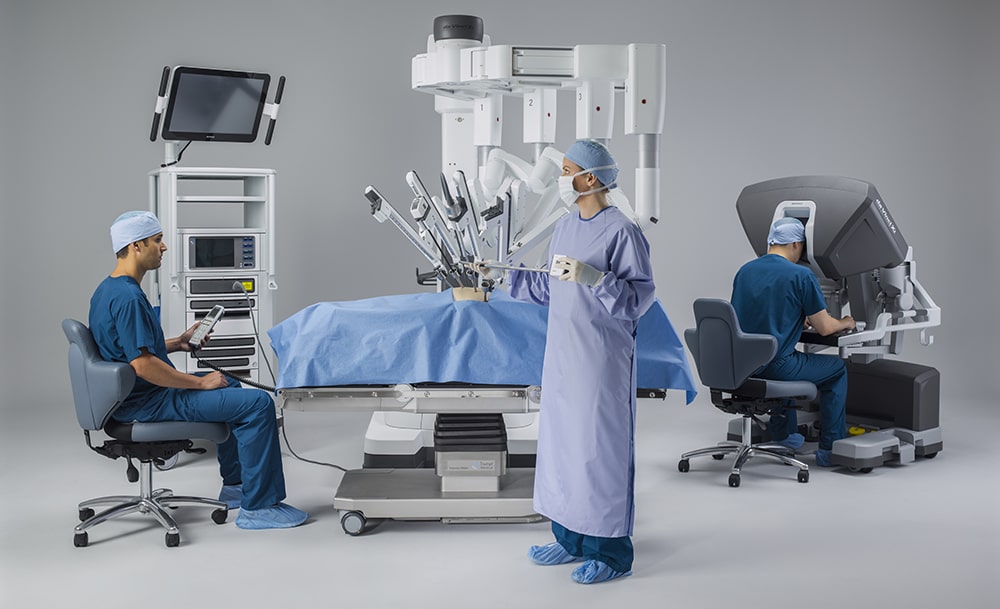 Surgeries through Robot