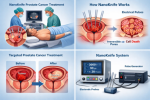 NanoKnife prostate cancer treatment procedure
