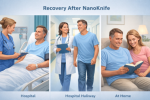 Recovery after NanoKnife treatment
